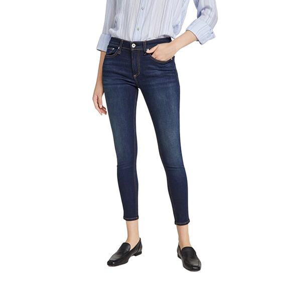 Rag & Bone Cate Ankle Skinny Heritage Blue Skinny Jeans Size 26 - Picture 1 of 14